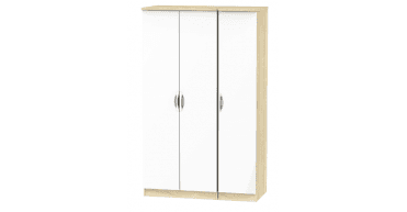 Camden Triple Plain Wardrobe