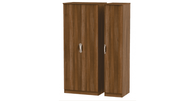 Welcome Camden Triple Plain Wardrobe