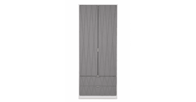 Welcome CLEARANCE - Diamond 2 Door Wardrobe