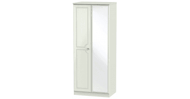 Crystal 2ft6in Mirror Wardrobe