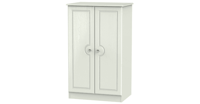 Welcome Crystal 2ft6in Plain Midi Wardrobe
