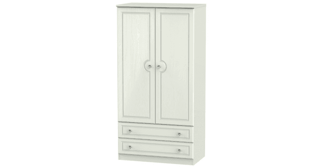 Welcome Crystal 3ft 2 Drawer Wardrobe