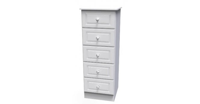 Welcome Crystal 4 Drawer Bedside Cabinet