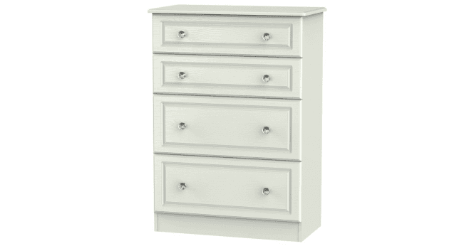 Welcome Crystal 4 Drawer Deep Chest