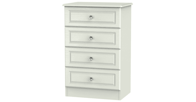 Welcome Crystal 4 Drawer Midi Chest