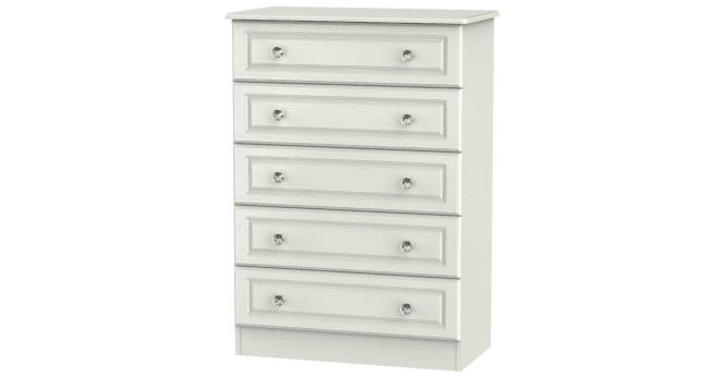 Welcome Crystal 5 Drawer Chest