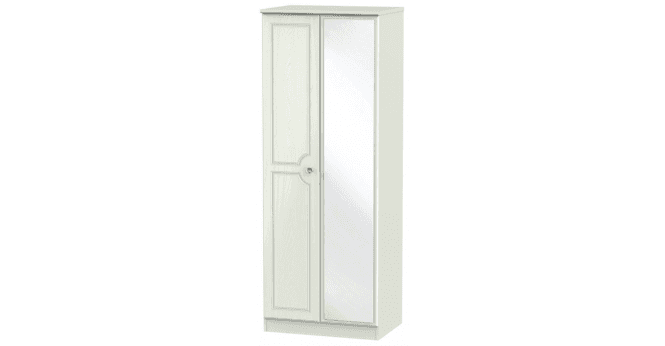 Welcome Crystal Tall 2ft6in Mirror Wardrobe