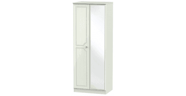 Crystal Tall 2ft6in Mirror Wardrobe