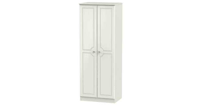 Welcome Crystal Tall 2ft6in Plain Wardrobe