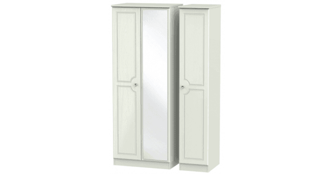 Welcome Crystal Tall Triple Mirror Wardrobe