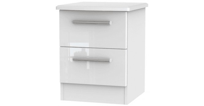 Welcome Knightsbridge 2 Drawer Bedside Cabinet