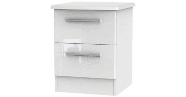 Knightsbridge 2 Drawer Bedside Cabinet
