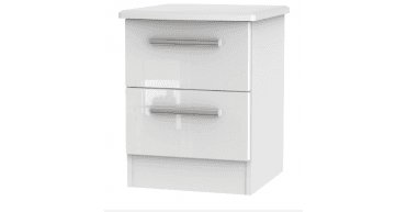 Knightsbridge 2 Drawer Bedside Cabinet