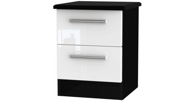 Welcome Knightsbridge 2 Drawer Bedside Cabinet