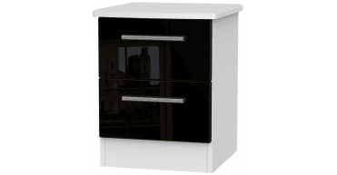 Knightsbridge 2 Drawer Bedside Cabinet