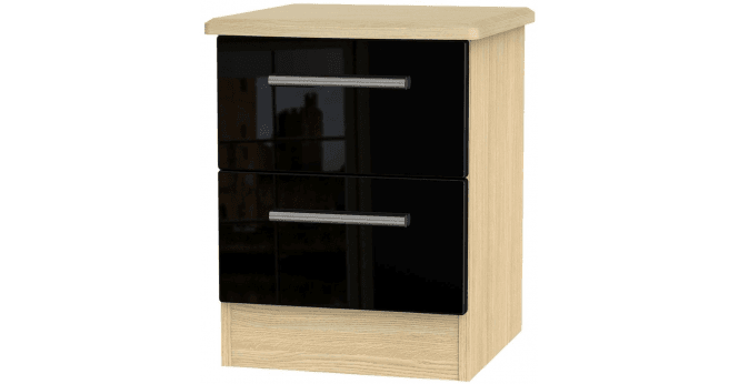 Welcome Knightsbridge 2 Drawer Bedside Cabinet