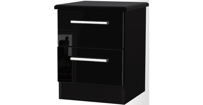 Welcome Knightsbridge 2 Drawer Bedside Cabinet