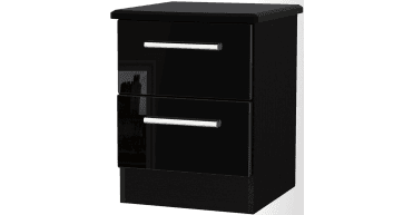 Knightsbridge 2 Drawer Bedside Cabinet