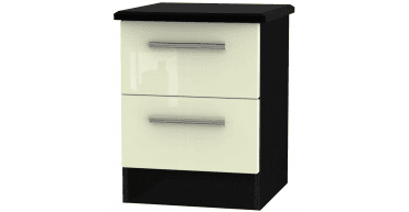 Knightsbridge 2 Drawer Bedside Cabinet