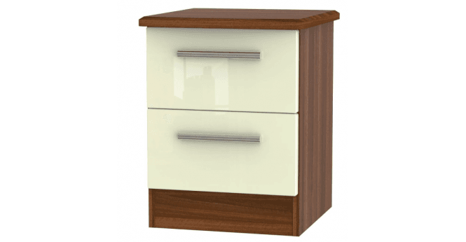 Welcome Knightsbridge 2 Drawer Bedside Cabinet