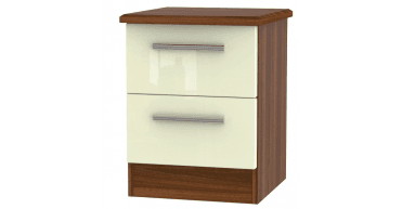 Knightsbridge 2 Drawer Bedside Cabinet