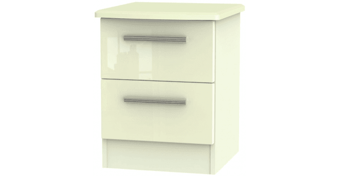Welcome Knightsbridge 2 Drawer Bedside Cabinet