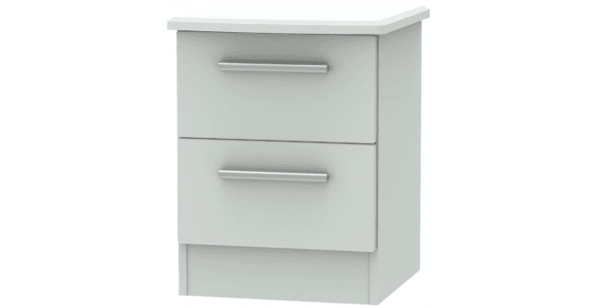 Welcome Knightsbridge 2 Drawer Bedside Cabinet