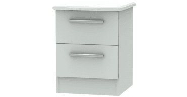 Knightsbridge 2 Drawer Bedside Cabinet