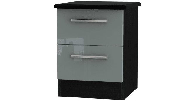 Welcome Knightsbridge 2 Drawer Bedside Cabinet