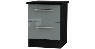 Knightsbridge 2 Drawer Bedside Cabinet