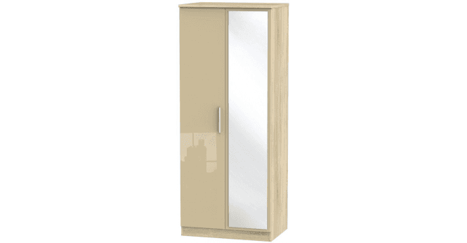 Welcome Knightsbridge 2ft6in Mirror Wardrobe