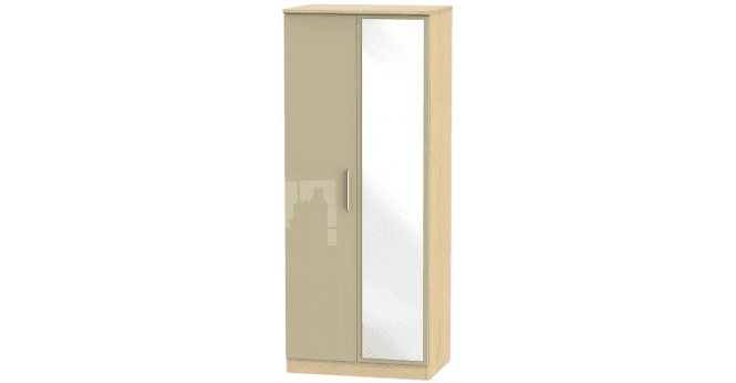 Welcome Knightsbridge 2ft6in Mirror Wardrobe