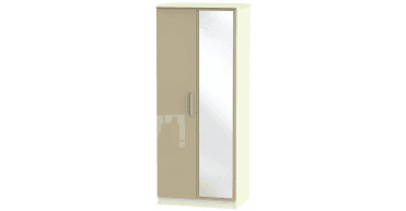 Knightsbridge 2ft6in Mirror Wardrobe