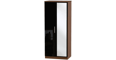 Knightsbridge 2ft6in Mirror Wardrobe