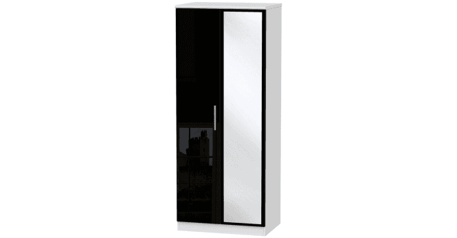 Welcome Knightsbridge 2ft6in Mirror Wardrobe