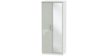 Knightsbridge 2ft6in Mirror Wardrobe