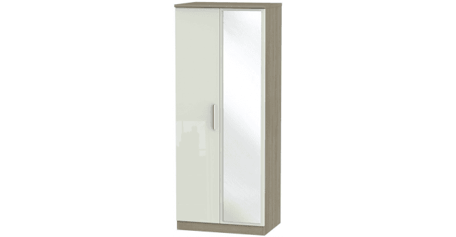 Welcome Knightsbridge 2ft6in Mirror Wardrobe