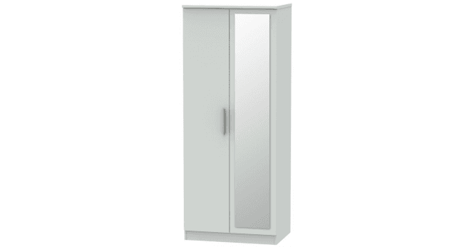 Welcome Knightsbridge 2ft6in Mirror Wardrobe