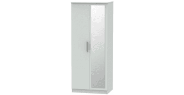 Knightsbridge 2ft6in Mirror Wardrobe