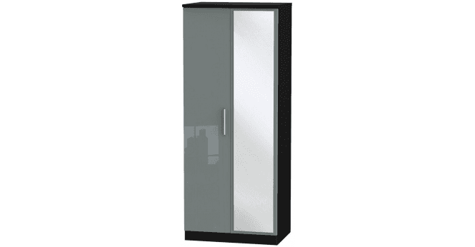 Welcome Knightsbridge 2ft6in Mirror Wardrobe