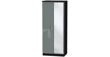 Knightsbridge 2ft6in Mirror Wardrobe