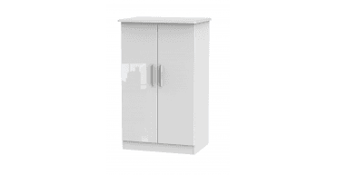 Knightsbridge 2ft6in Plain Midi Wardrobe