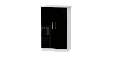 Knightsbridge 2ft6in Plain Midi Wardrobe