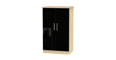 Knightsbridge 2ft6in Plain Midi Wardrobe