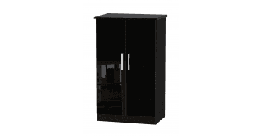 Knightsbridge 2ft6in Plain Midi Wardrobe