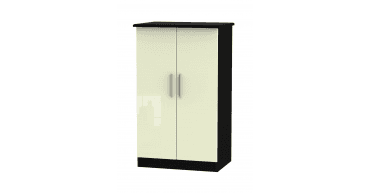 Knightsbridge 2ft6in Plain Midi Wardrobe