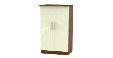 Knightsbridge 2ft6in Plain Midi Wardrobe
