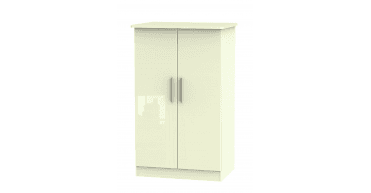Knightsbridge 2ft6in Plain Midi Wardrobe