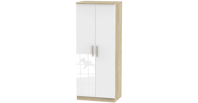 Welcome Knightsbridge 2ft6in Plain Wardrobe