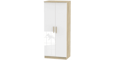 Knightsbridge 2ft6in Plain Wardrobe